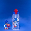 image:imageZak Designs Marvel Sage Kids Water Bottle For School or Travel 16oz Durable Plastic Water Bottle With Straw Handle and LeakProof PopUp Spout Cover SpiderManSonic