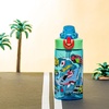 image:imageZak Designs Marvel Sage Kids Water Bottle For School or Travel 16oz Durable Plastic Water Bottle With Straw Handle and LeakProof PopUp Spout Cover SpiderManHot Wheels
