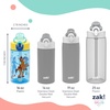 image:imageZak Designs Marvel Sage Kids Water Bottle For School or Travel 16oz Durable Plastic Water Bottle With Straw Handle and LeakProof PopUp Spout Cover SpiderManToy Story Woody  Friends