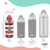 image:imageZak Designs Marvel Sage Kids Water Bottle For School or Travel 16oz Durable Plastic Water Bottle With Straw Handle and LeakProof PopUp Spout Cover SpiderManDr Seuss The Cat in the Hat
