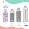 image:imageZak Designs Marvel Sage Kids Water Bottle For School or Travel 16oz Durable Plastic Water Bottle With Straw Handle and LeakProof PopUp Spout Cover SpiderManHello Kitty