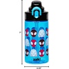 image:imageZak Designs Marvel Sage Kids Water Bottle For School or Travel 16oz Durable Plastic Water Bottle With Straw Handle and LeakProof PopUp Spout Cover SpiderManSpidey Spidey and His Amazing Friends