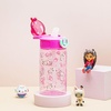image:imageZak Designs Marvel Sage Kids Water Bottle For School or Travel 16oz Durable Plastic Water Bottle With Straw Handle and LeakProof PopUp Spout Cover SpiderManGabbys Dollhouse Pandy Paws