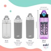 image:imageZak Designs Marvel Sage Kids Water Bottle For School or Travel 16oz Durable Plastic Water Bottle With Straw Handle and LeakProof PopUp Spout Cover SpiderManKPop Demon Hunters Huntrix Purple