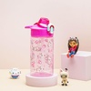 image:imageZak Designs Marvel Sage Kids Water Bottle For School or Travel 16oz Durable Plastic Water Bottle With Straw Handle and LeakProof PopUp Spout Cover SpiderManGabbys Dollhouse Pandy Paws