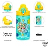 image:imageZak Designs Marvel Sage Kids Water Bottle For School or Travel 16oz Durable Plastic Water Bottle With Straw Handle and LeakProof PopUp Spout Cover SpiderManPAW Patrol Chase  Marshall  Skye  Rubble  Everest