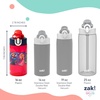 image:imageZak Designs Marvel Sage Kids Water Bottle For School or Travel 16oz Durable Plastic Water Bottle With Straw Handle and LeakProof PopUp Spout Cover SpiderManThe Super Mario