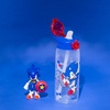 image:imageZak Designs Marvel Sage Kids Water Bottle For School or Travel 16oz Durable Plastic Water Bottle With Straw Handle and LeakProof PopUp Spout Cover SpiderManSonic