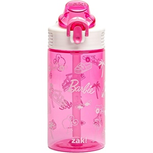 image:imageZak Designs Marvel Sage Kids Water Bottle For School or Travel 16oz Durable Plastic Water Bottle With Straw Handle and LeakProof PopUp Spout Cover SpiderManBarbie